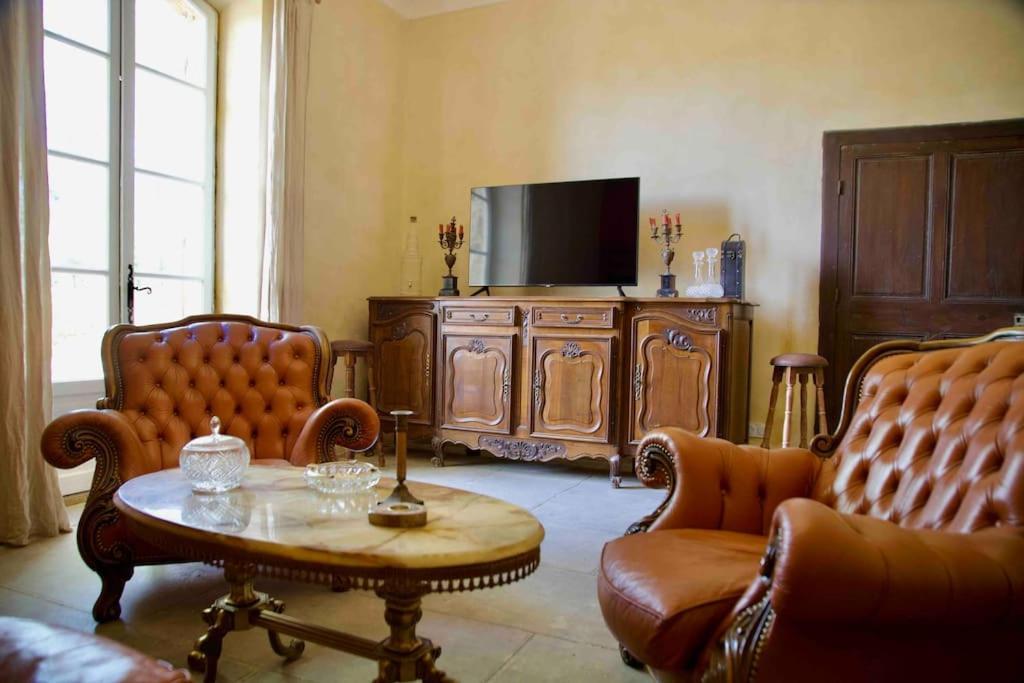Chambres D'Hotes B&B - Chateau De Sienne Proche Avignon Orange Piscine Riviere Chusclan Luaran gambar