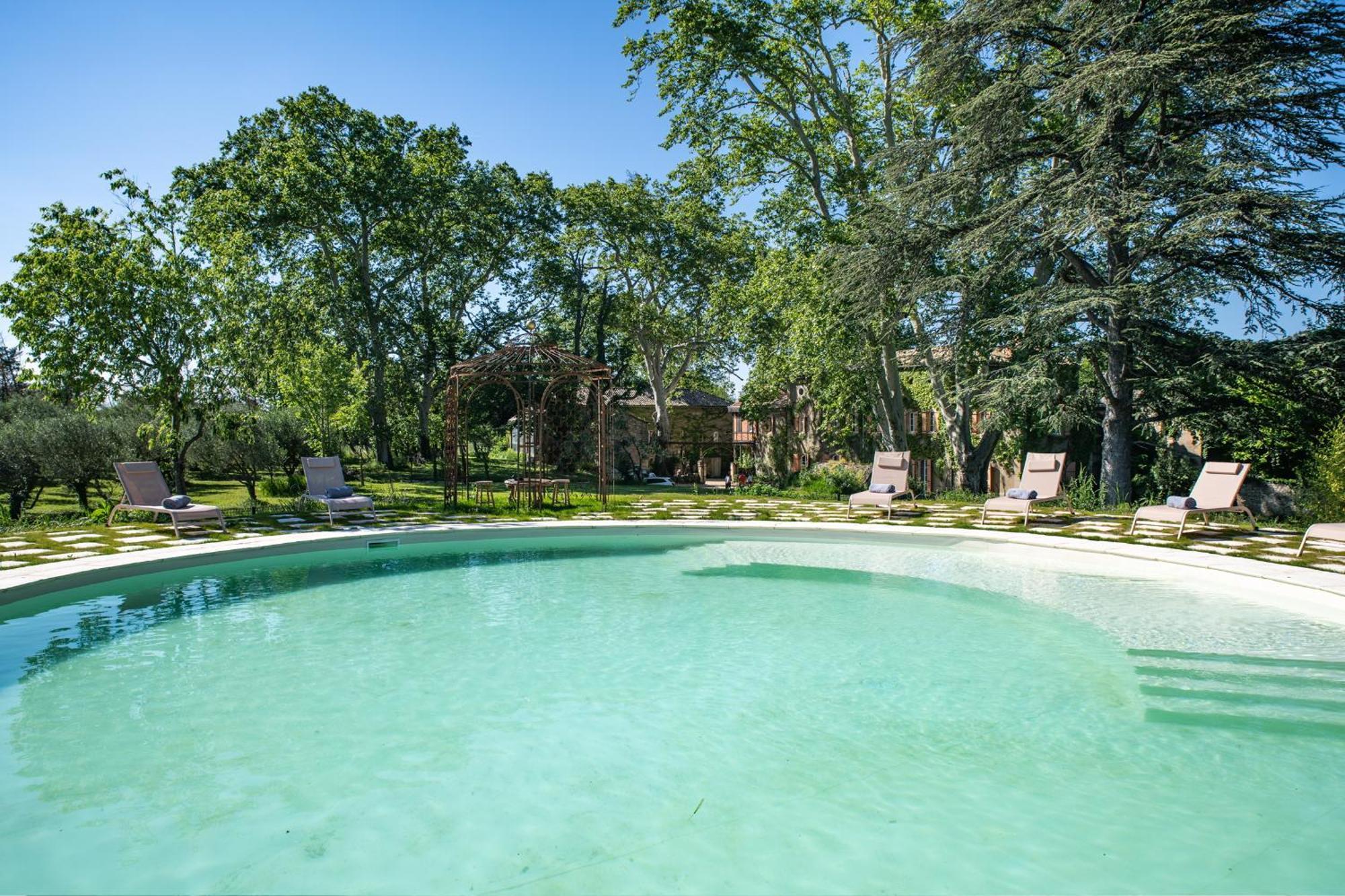 Chambres D'Hotes B&B - Chateau De Sienne Proche Avignon Orange Piscine Riviere Chusclan Luaran gambar